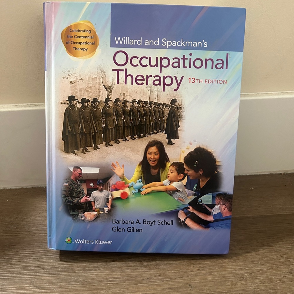 Willard and Spackman's Occupational Therapy 13th Edition - Colorful Textbook